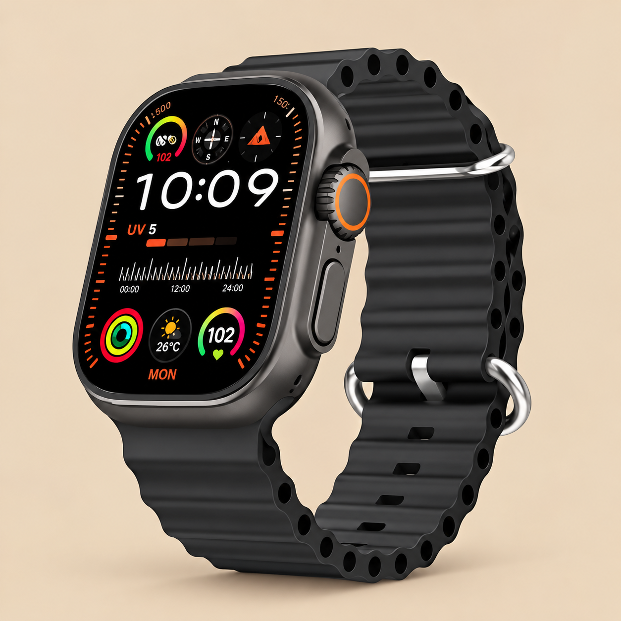 Smart Watch Set with 7 Straps